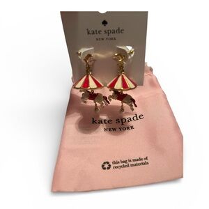 Kate Spade New York Winter Wonderland Carousel Earrings